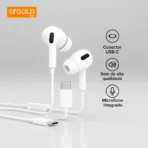 Fone de Ouvido Com Fio Tipo-C FN-A38L - Imagem 3