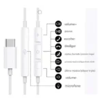 Fone de Ouvido Primeira Linha Apple Tipo-C - Imagem 3