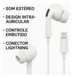 Fones de Ouvido Para IOS EJ-IP13-Z - Imagem 4