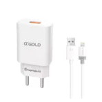 Carregador Completo Para IOS/USB 30W A' Gold Pro - Imagem 2