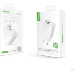 Fonte de Energia USB-C e USB-A 20W Verde