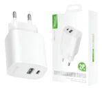 Fonte de Energia USB-C e USB-A 20W Verde - Imagem 2