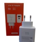 Fonte de Energia 67W USB-C e USB-A Xiaomi