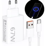 Carregador Completo Com Cabo Tipo-C 67W Xiaomi